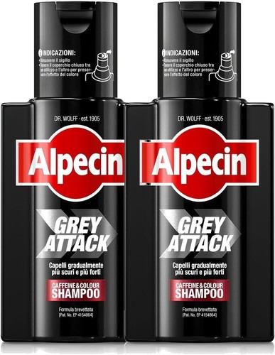 Alpecin grey attack caffeine - alpecin,
