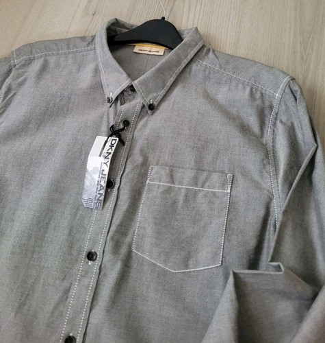 Camicia dkny colore grigio - colore,
